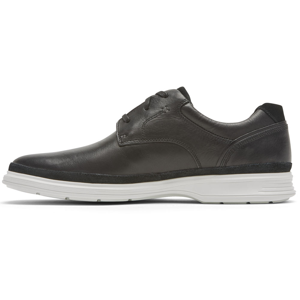 Rockport Mens Sneakers Black - Dress Sports 2 Go Plain Toe - UK 508-OCILJS